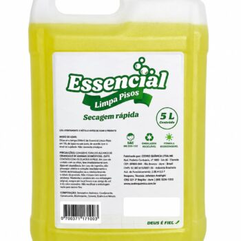 Limpa Piso Secagem Rápido 5L - Essencial