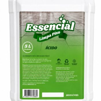 Limpa Piso Ácido, 5L - Essencial